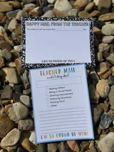 Teacher Mail Notepads