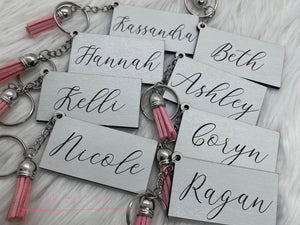 Name Keychains