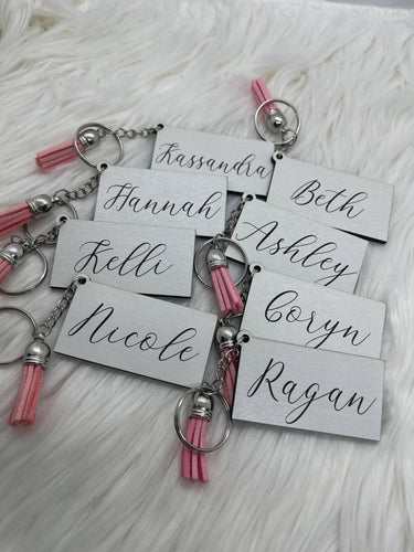 Name Keychains