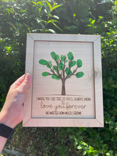 Load image into Gallery viewer, DIY Love You Forever Tree Plaque