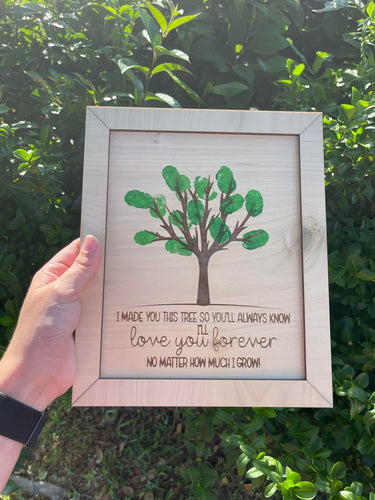 DIY Love You Forever Tree Plaque