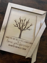 Load image into Gallery viewer, DIY Love You Forever Tree Plaque