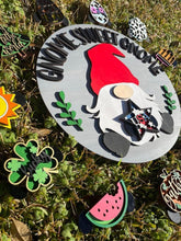 Load image into Gallery viewer, DIY Blank Gnome Sweet Gnome 15” sign